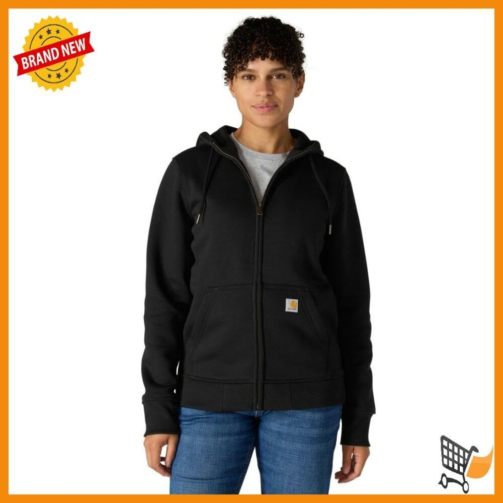 Heavyweight Women's Hoodie Relaxed Fit 10.5oz Cotton Blend